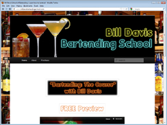 Bill Davis Bartending School